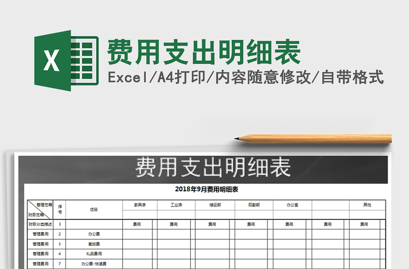2025年费用支出明细表