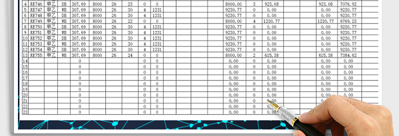 2025年工资表（公式自动计算）