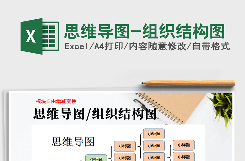 2025年思维导图-组织结构图