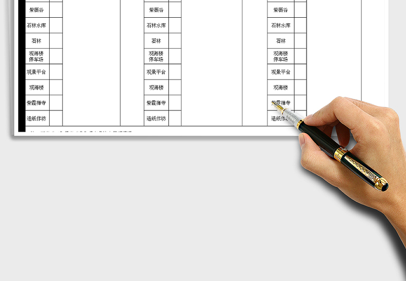 2025年景区安全巡查登记表