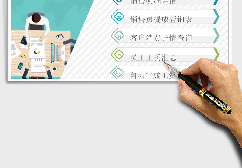 2025年工资管理系统（带销售提成）