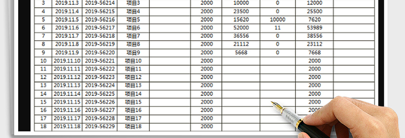 2025年财务收支明细（智能汇总统计）