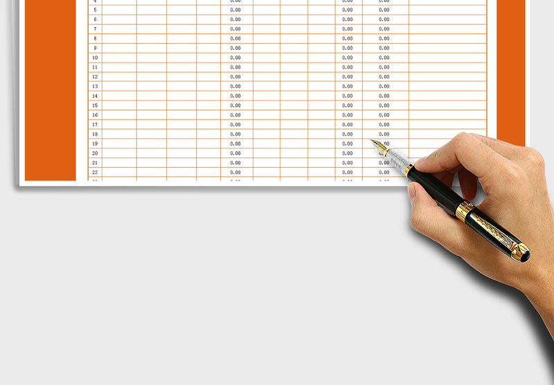 2025年工资表-企业通用