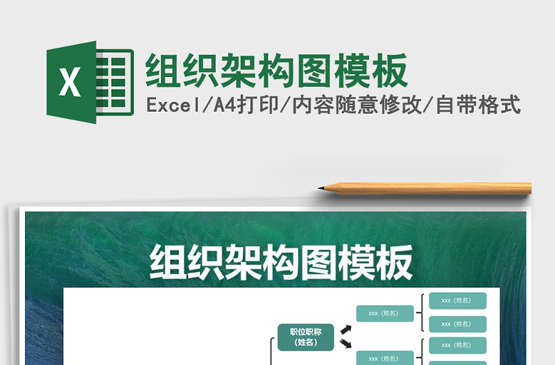 2025年组织架构图模板