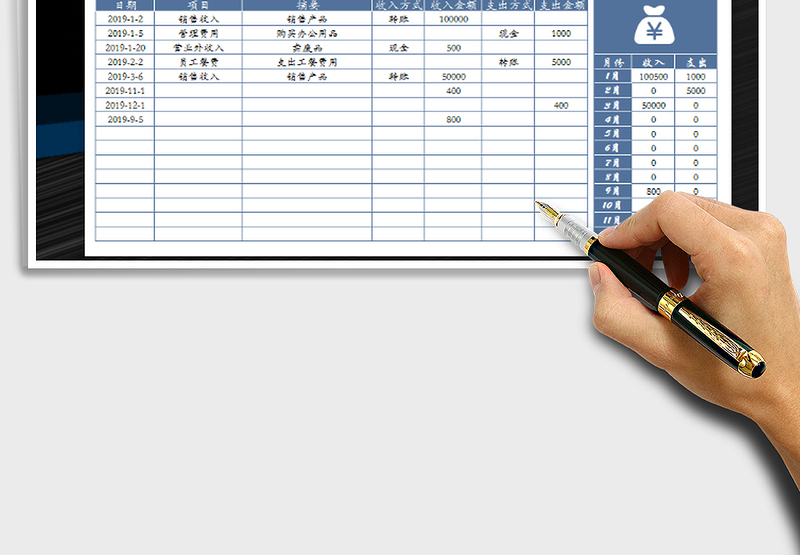 2025年收入支出明细表