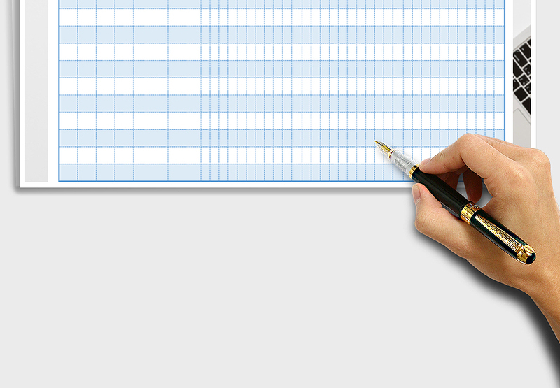 2025年财务报表-现金日记账模板