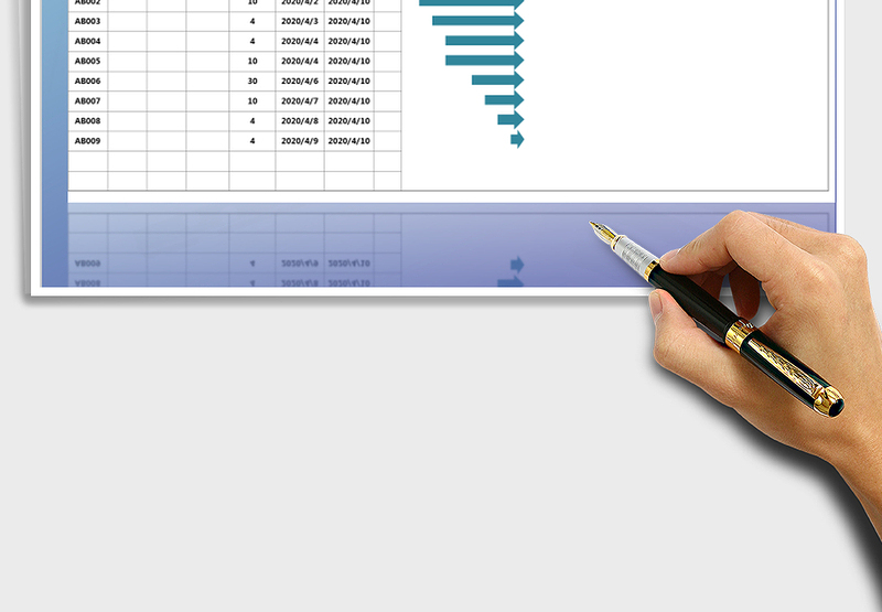 2025年甘特图-工作计划表免费下载
