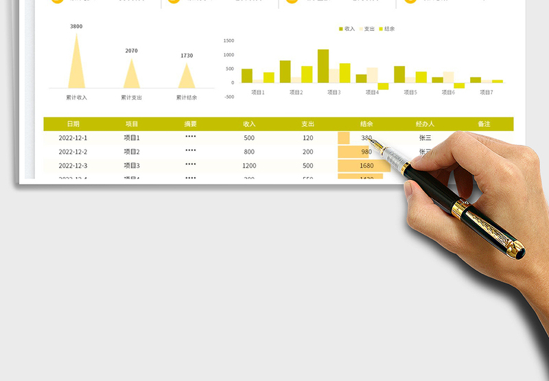 2025财务收支管理表免费下载