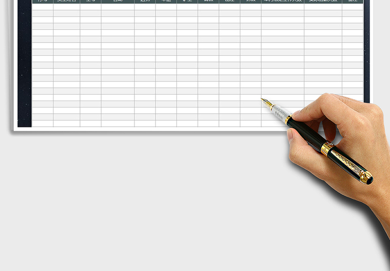 2025年人事考勤表免费下载