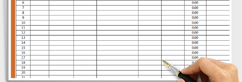 2025年财务收支表-现金日记账免费下载