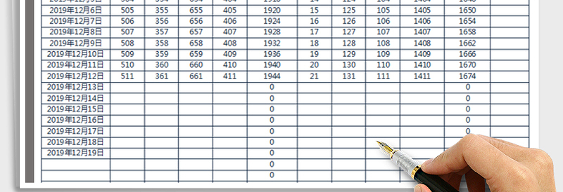 2025年财务收支日记账表