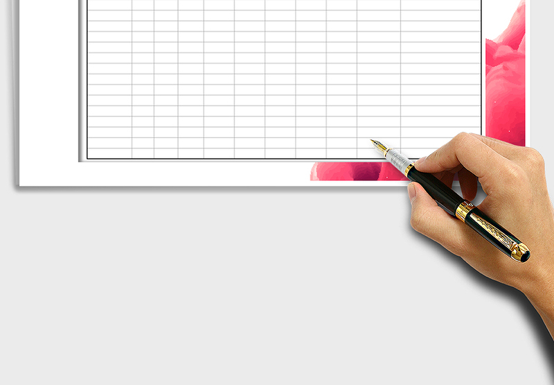 2024年员工请假统计表exce表格