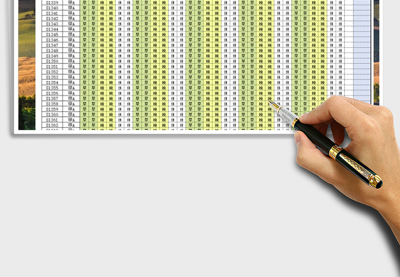 2025年职员排班表