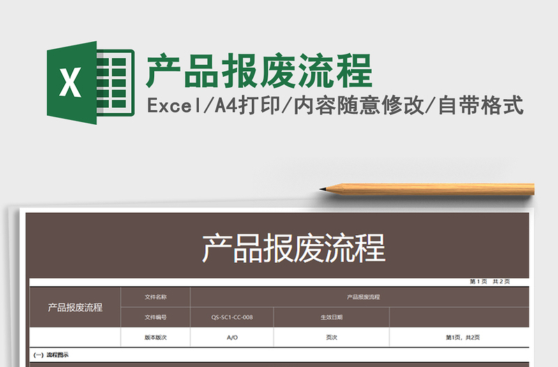 2025年产品报废流程