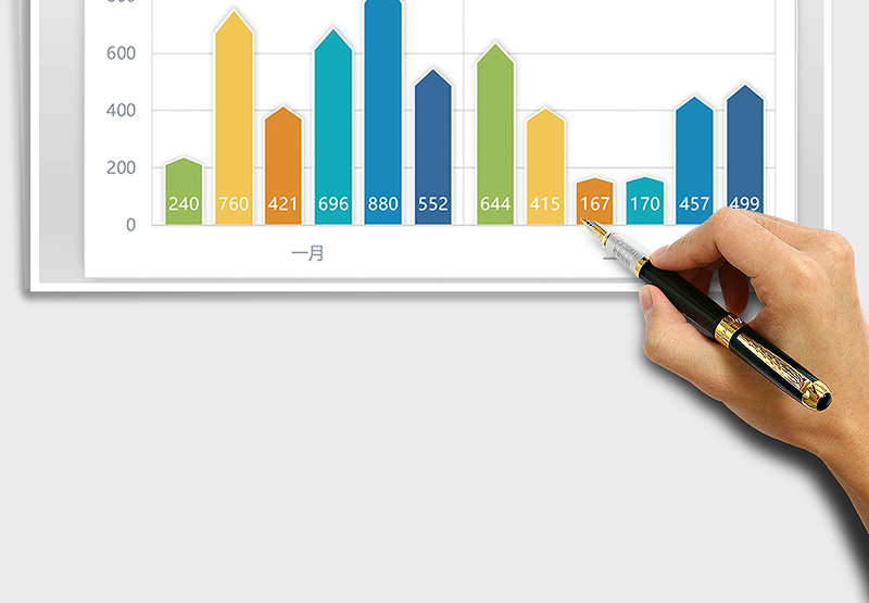 2025年冷静系列图表之柱形图