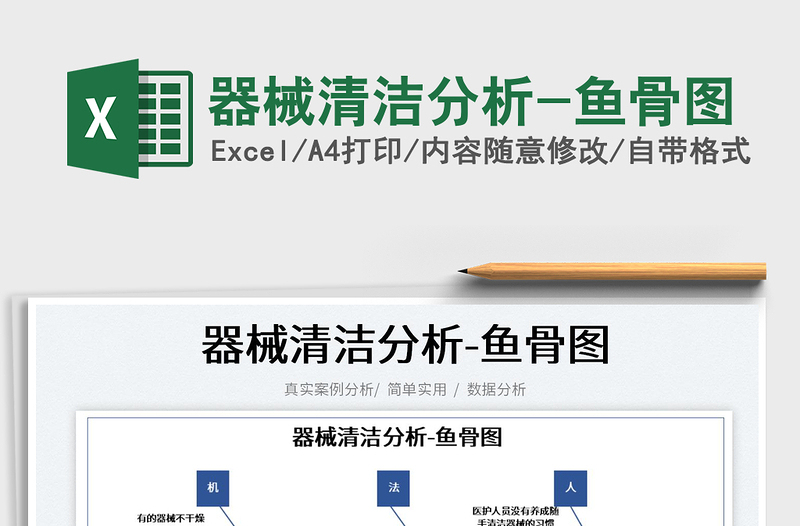 2025器械清洁分析-鱼骨图免费下载