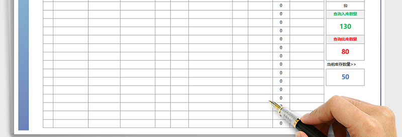 2025年出入库管理表