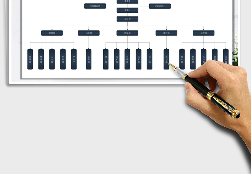 2025年组织人事架构图