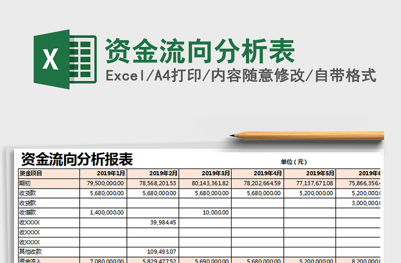 2025年资金流向分析表