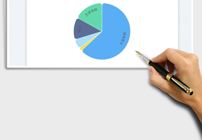 2025基础饼图圆角免费下载