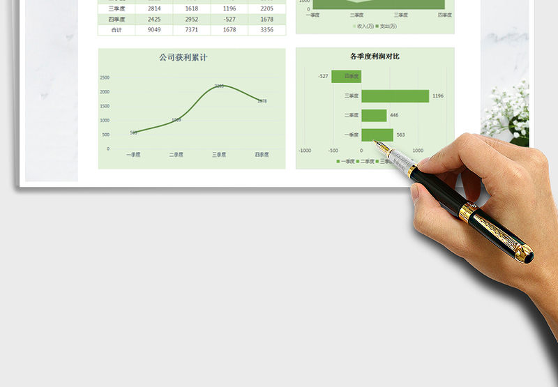 2025年公司收入支出分析报告免费下载