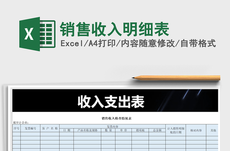 2025年销售收入明细表