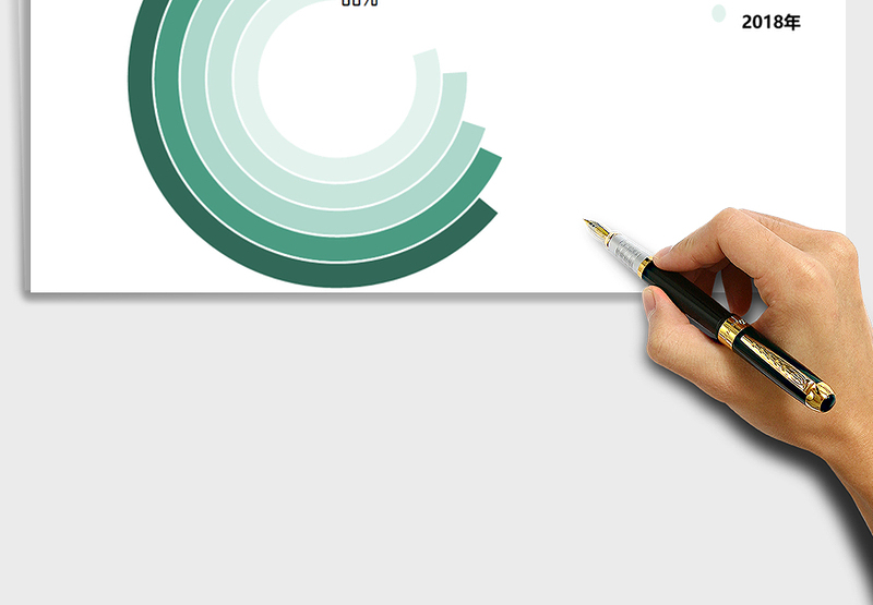 2025年静态系列之多层圆环图