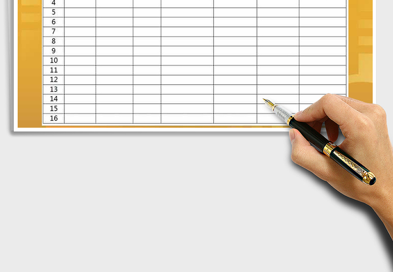 2025年通用会议签到表免费下载