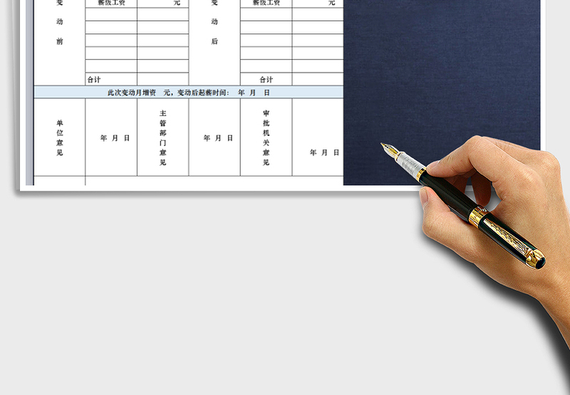 2025年工作人员晋级审批表