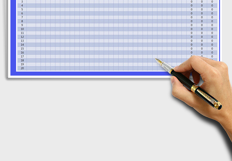 2025年考勤表(自动统计)