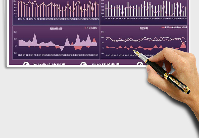 2025年收支计划对比表（数据图表展示）