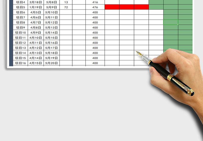 2025年项目进度计划表免费下载