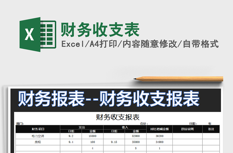 2025年财务收支表