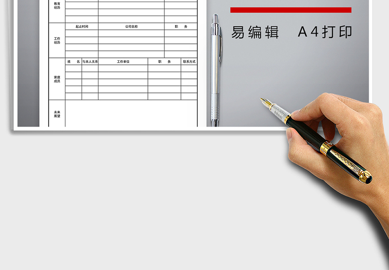 2025年应聘申请表