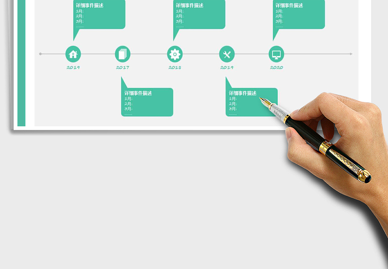 年度工作总结时间轴