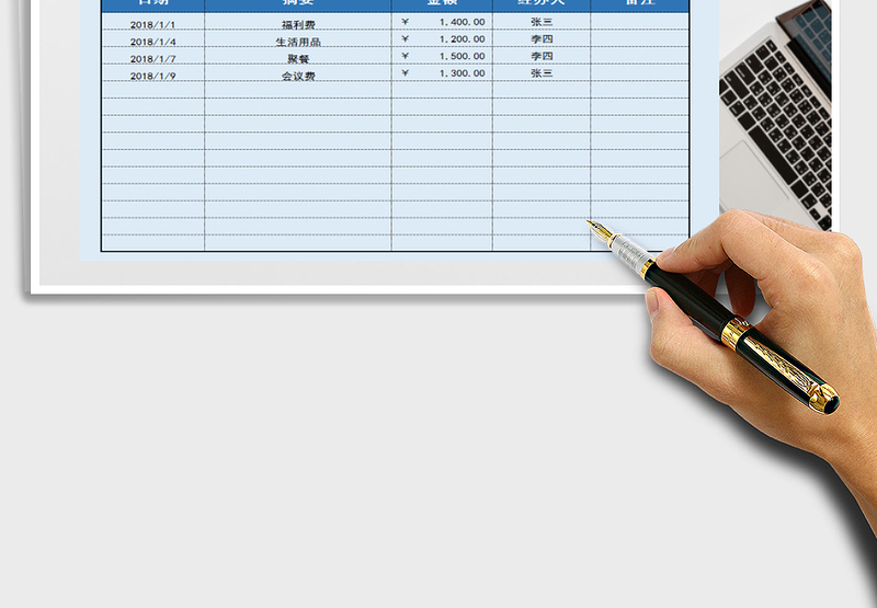 2025年费用支出明细表（可查询）免费下载