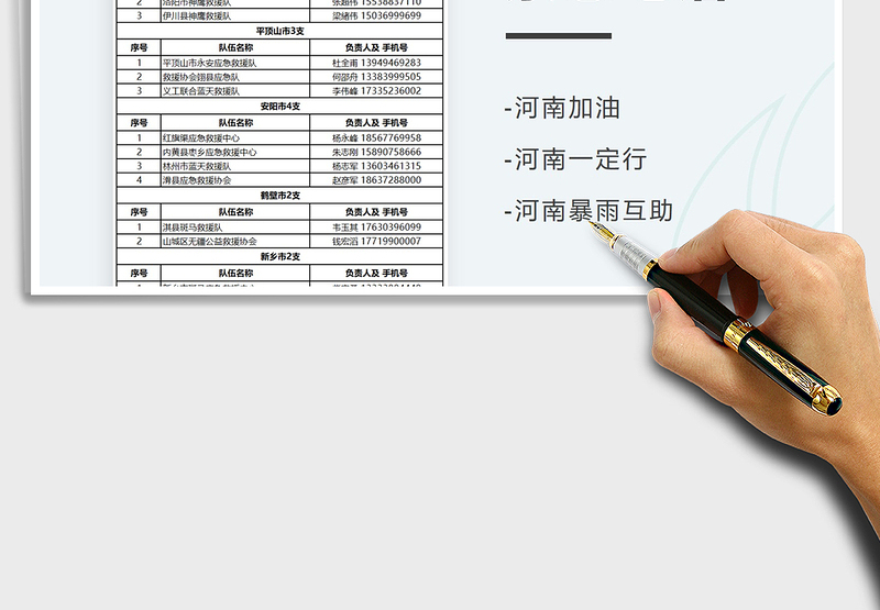 2025河南抗洪救援紧急电话免费下载