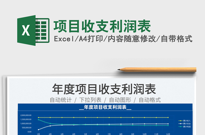 2025项目收支利润表免费下载