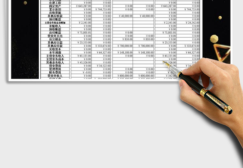 2025年收支利润盘点表