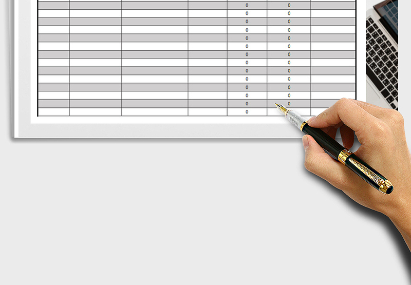2025年现金日记账范本（自动计算）
