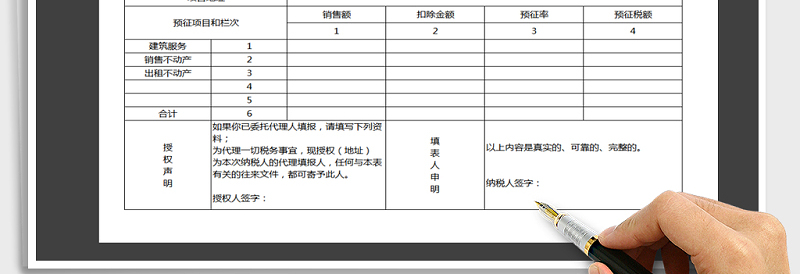 2025年增值税预缴税款表