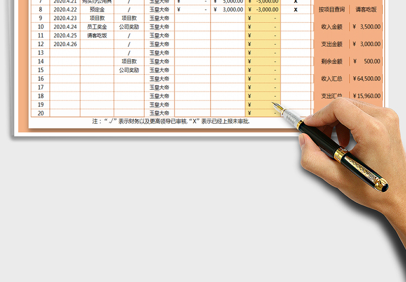 2025年财务报表-收入支出表（自动）
