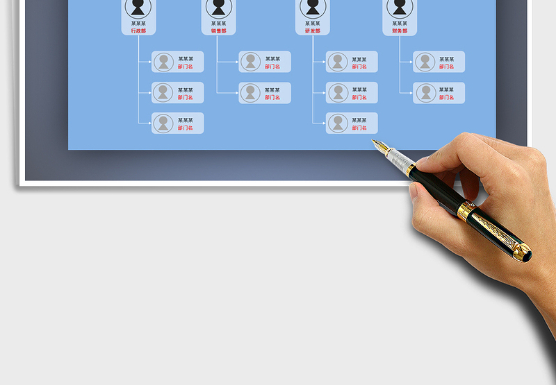 组织人事结构图