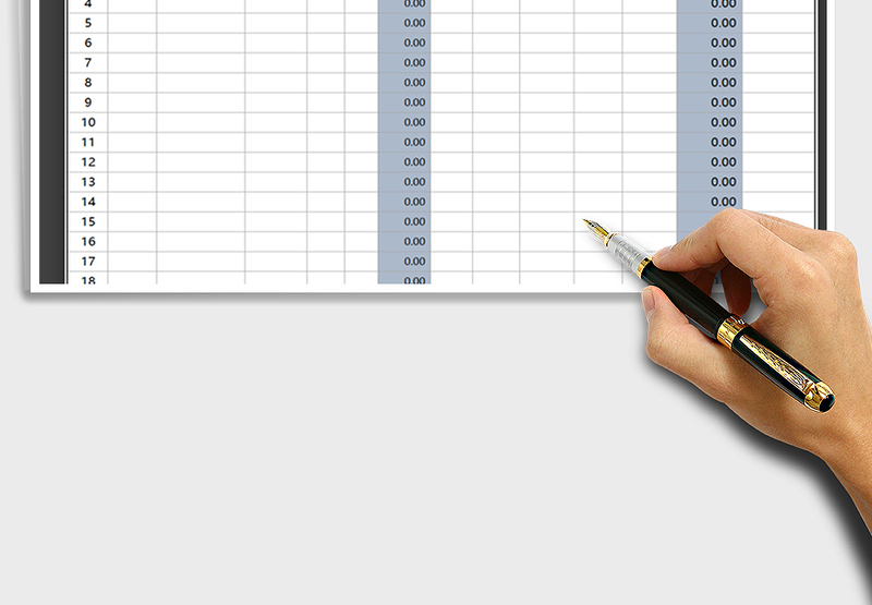 2025年应收账款明细表-自动计算免费下载