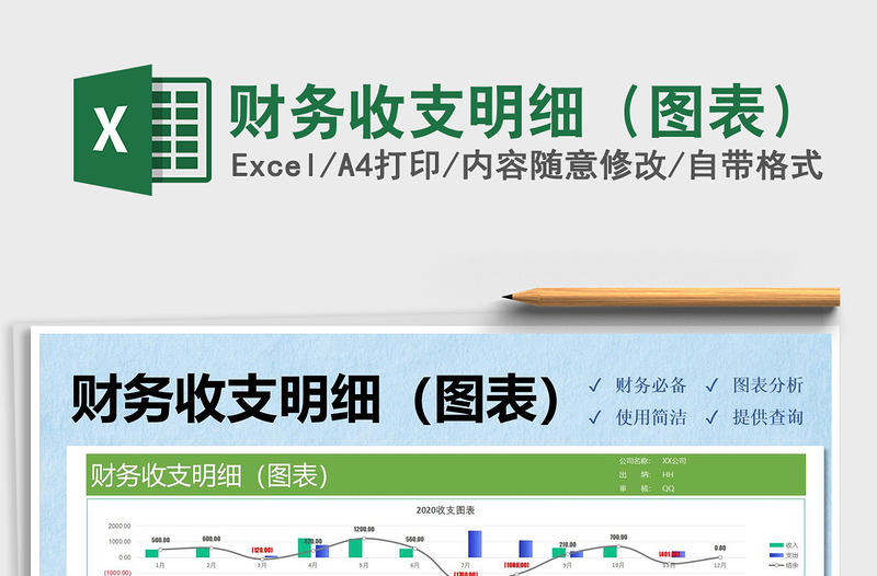 2025年财务收支明细（图表）