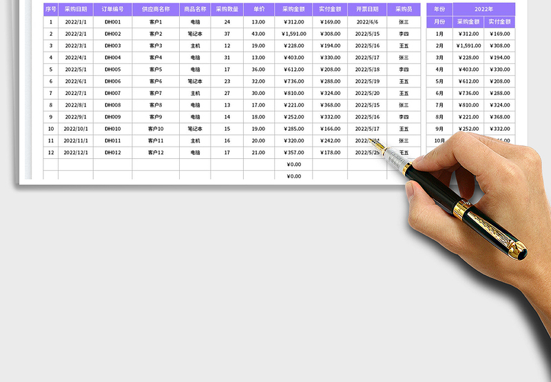 2025应付账款管理表-可查询
