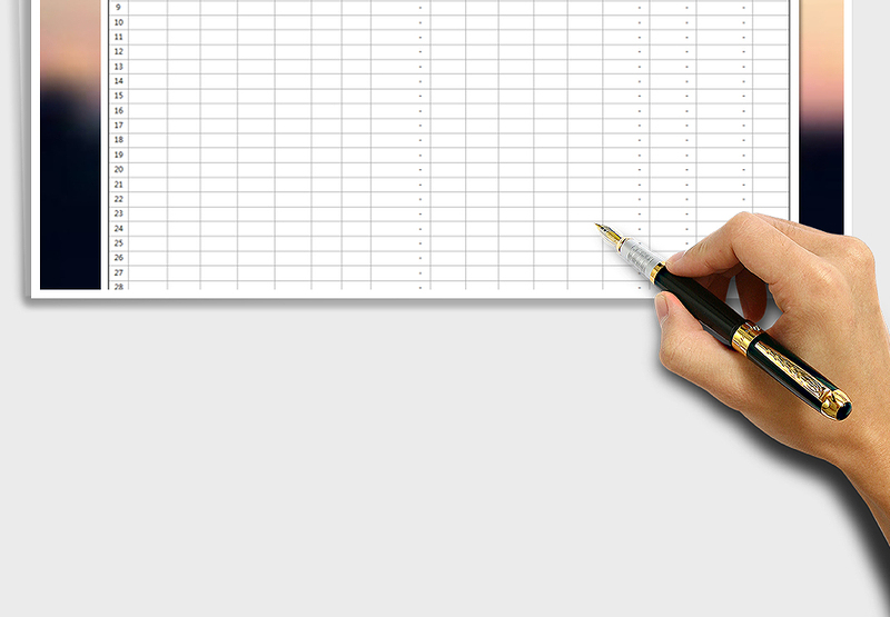 2025年工资表含工资条免费下载