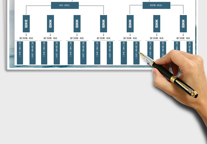 2025企业组织架构图免费下载