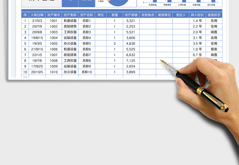 2025固定资产清单管理