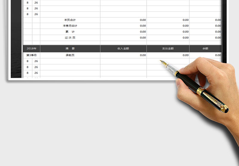 2025年现金流水账模板